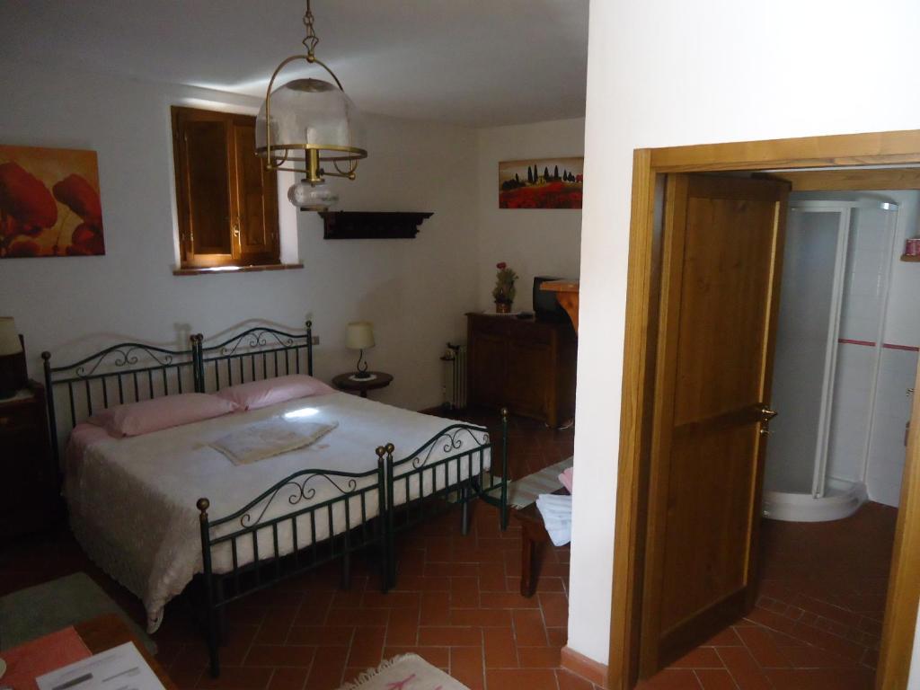 Podere La Chiusella B&B Rapolano Terme Szoba fotó
